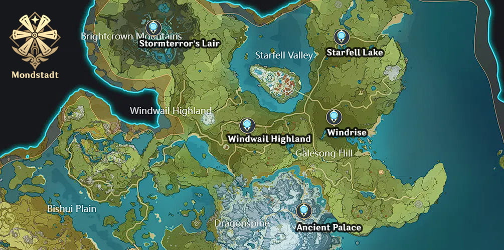 All Statue Of Seven Locations In Genshin Impact Game News Globe