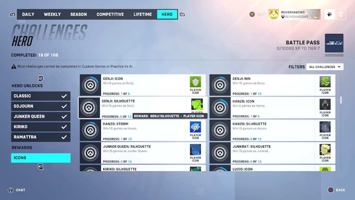 How to get Silhouette icons in Overwatch 2 Gamepur
