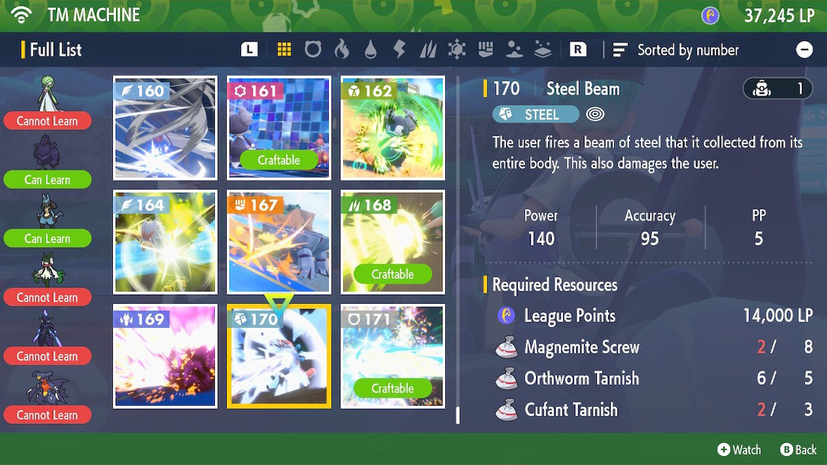 how-to-craft-tm-170-steel-beam-in-pok-mon-scarlet-and-violet-the