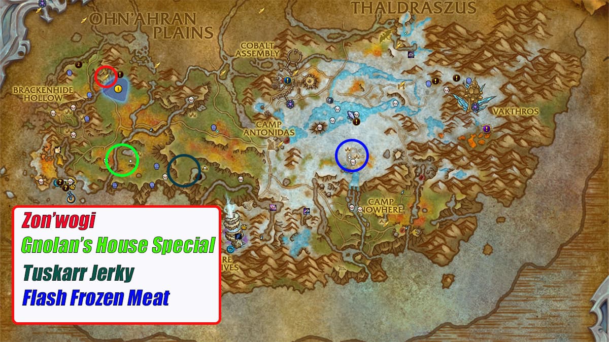 How to get the Temperamental Skyclaw from Zon'Wogi in World of Warcraft ...