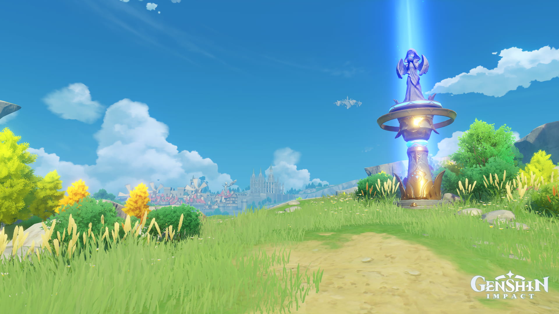 All Statue of the Seven locations in Genshin Impact Gamepur