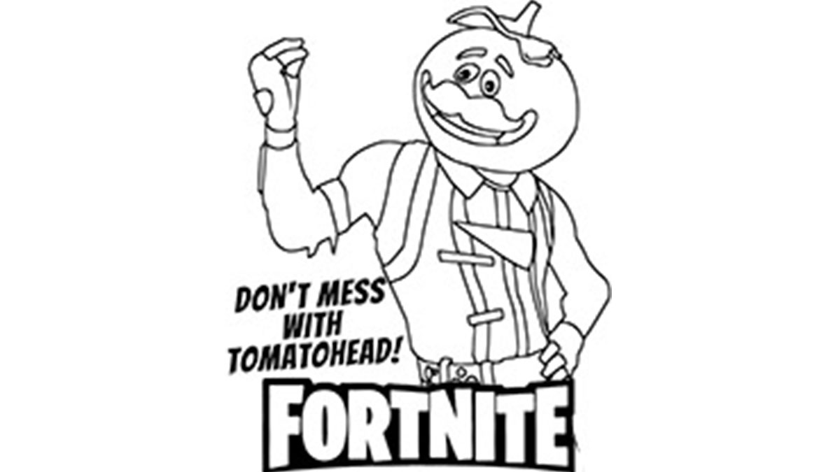 Top 10 Fortnite Coloring Pages - Game News - Globe Live Media