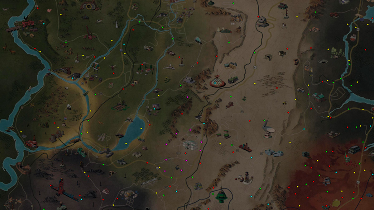 All lemonade stand locations in Fallout 76 Gamepur