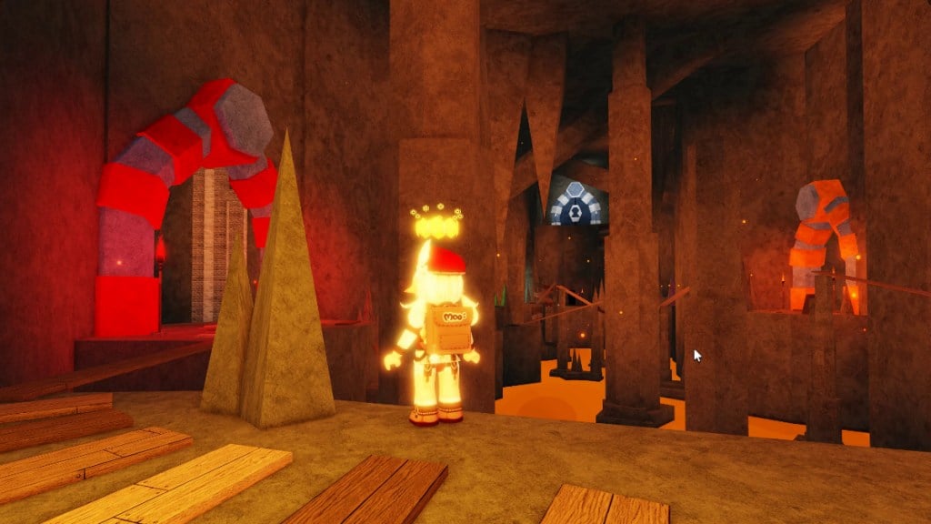 Cave Obbies in Roblox Find the Markers to Unlock Excalibur Marker