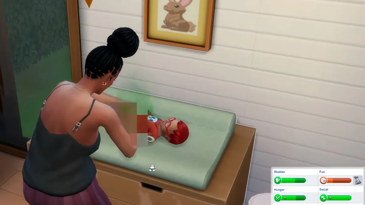 Is there a changing table in Sims 4: Infant Update?  – Game News
