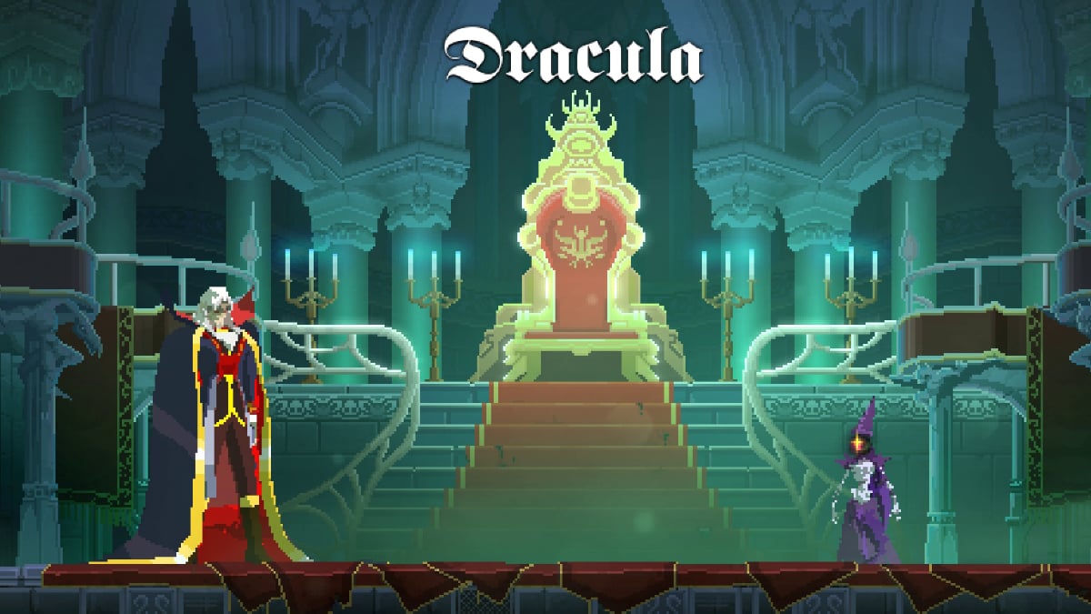 Dracula Boss Encounter in Dead Cells Return to Castlevania DLC