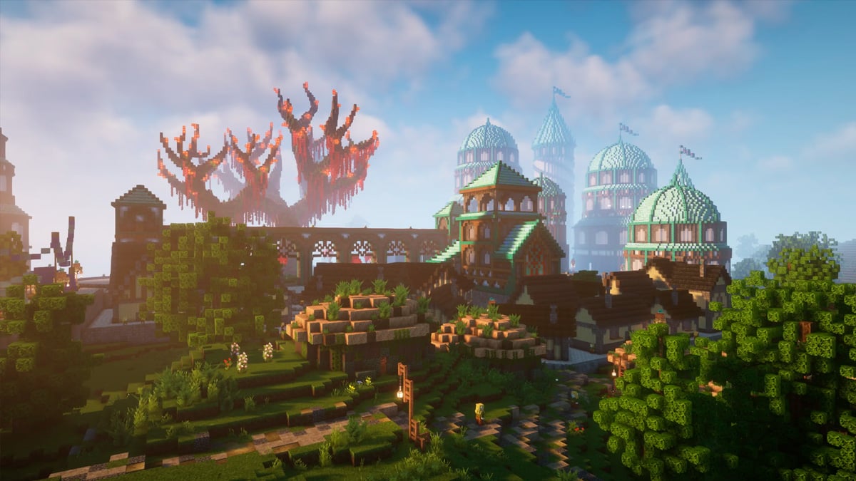 Elven World by Reddit User Minecraft
