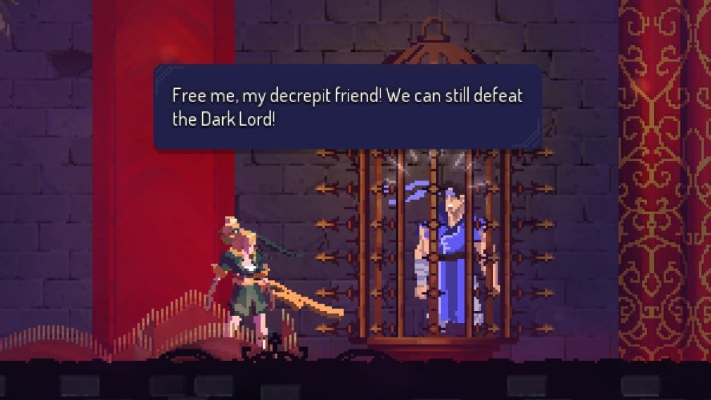 Finding Richter Cage in Dead Cells Return to Castlevania