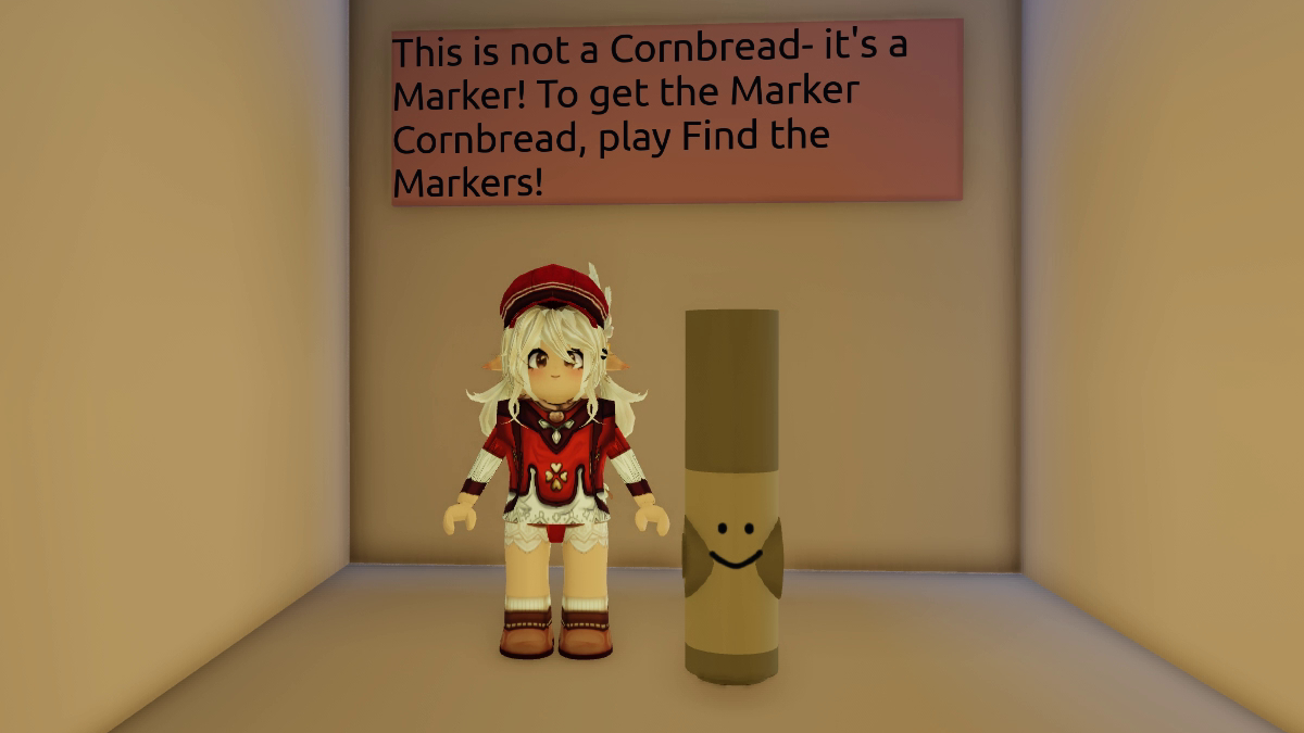 How to get the Cornbread Marker in Find the Markers Gamepur