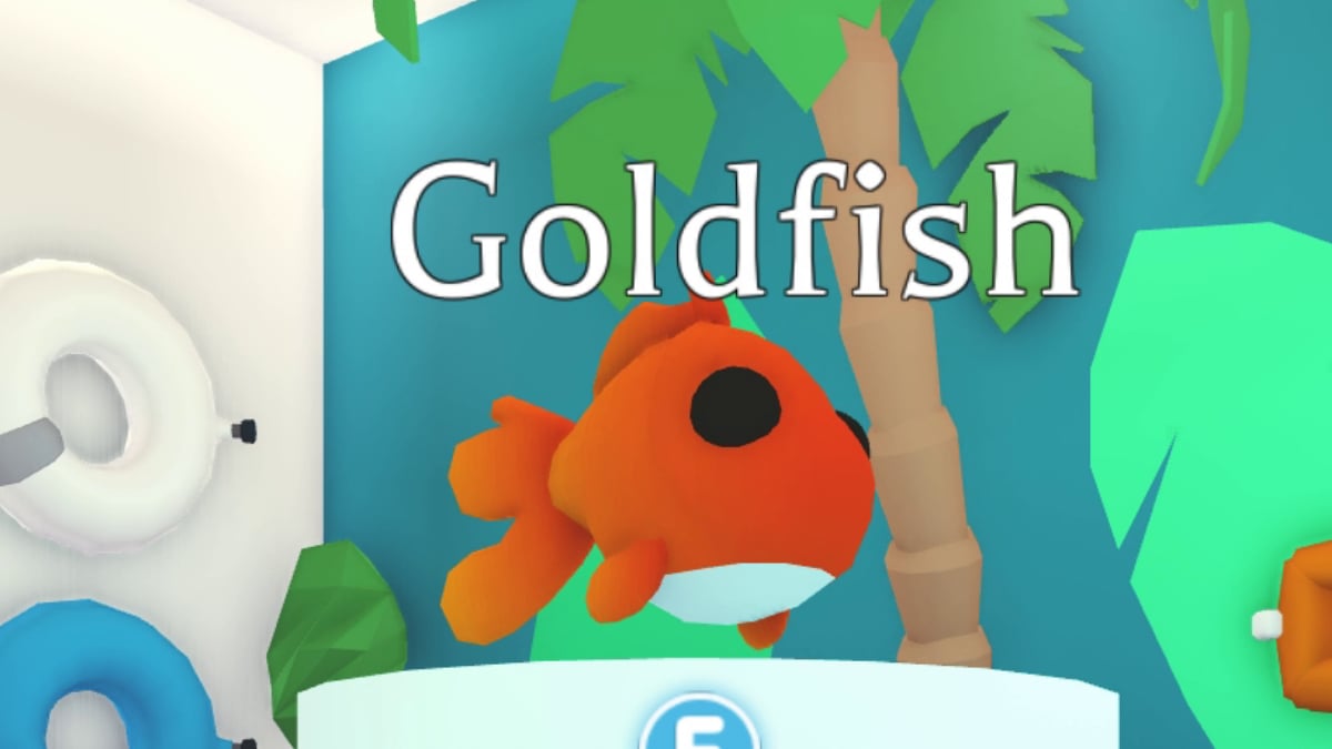 Goldfish in Roblox Adopt Me Pool Party Update