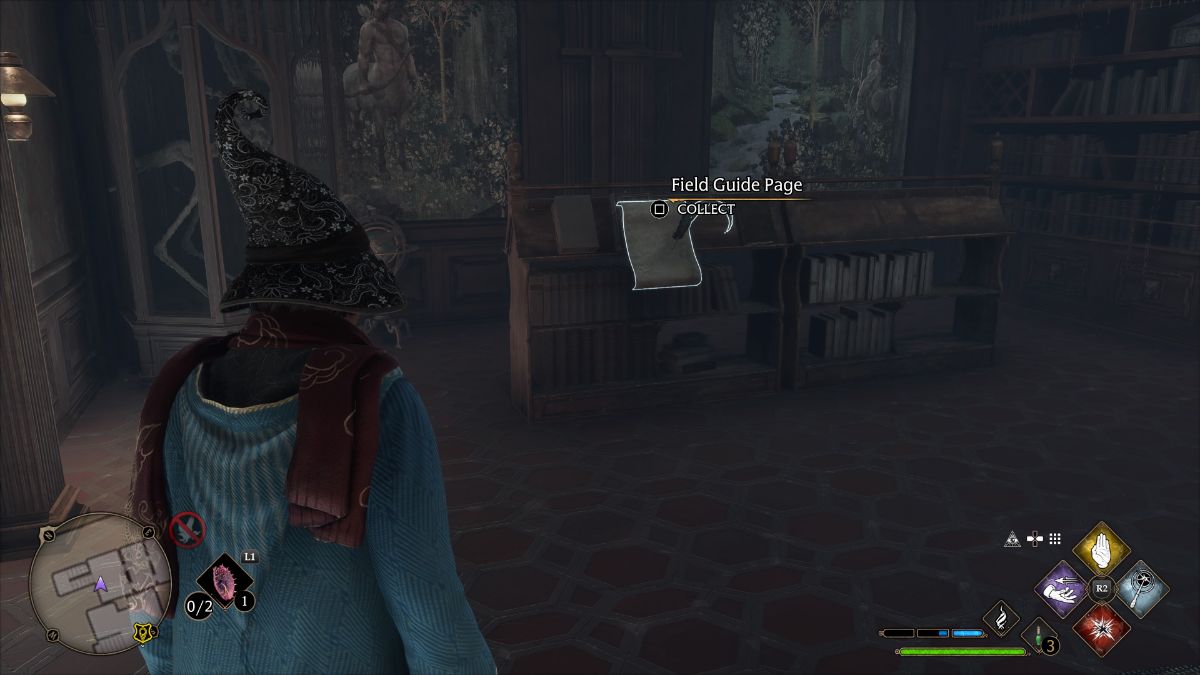 All Field Guide Pages in The Library Annex in Hogwarts Legacy Gamepur