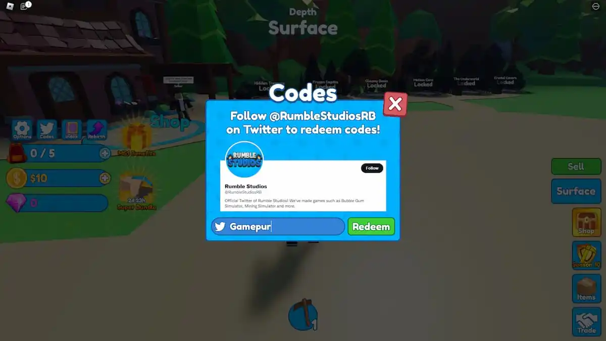 Roblox Mining Simulator 2 Codes (March 2023) – Game News