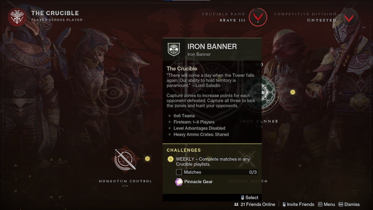 How to Complete an Iron Banner Daily Challenge in Destiny 2 – Game News