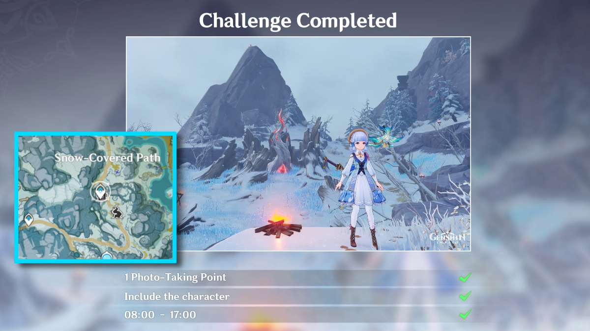 All Photography Targets for Breezy Snapshots Day 3 — Genshin Impact