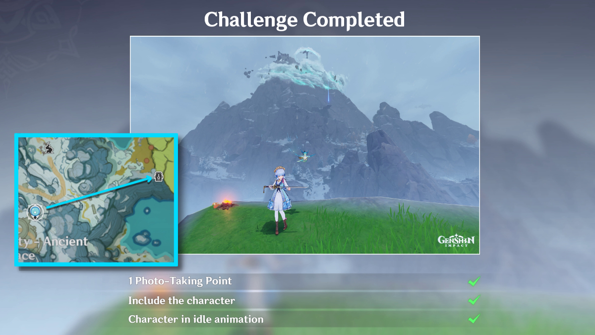 All Photography Targets for Breezy Snapshots Day 3 — Genshin Impact