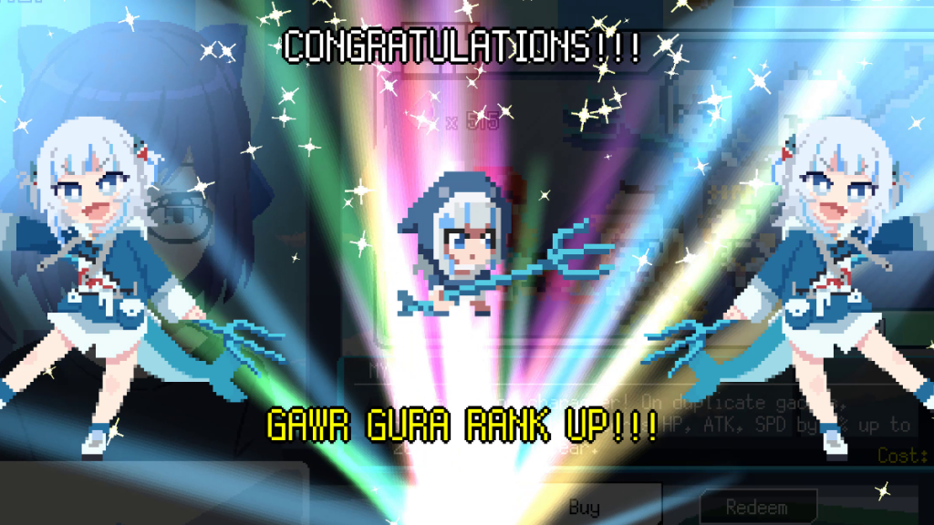 Reaching G Rank with Gura in Holocure