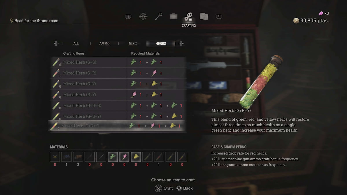 How do yellow herbs work in the Resident Evil 4 remake? Gamepur