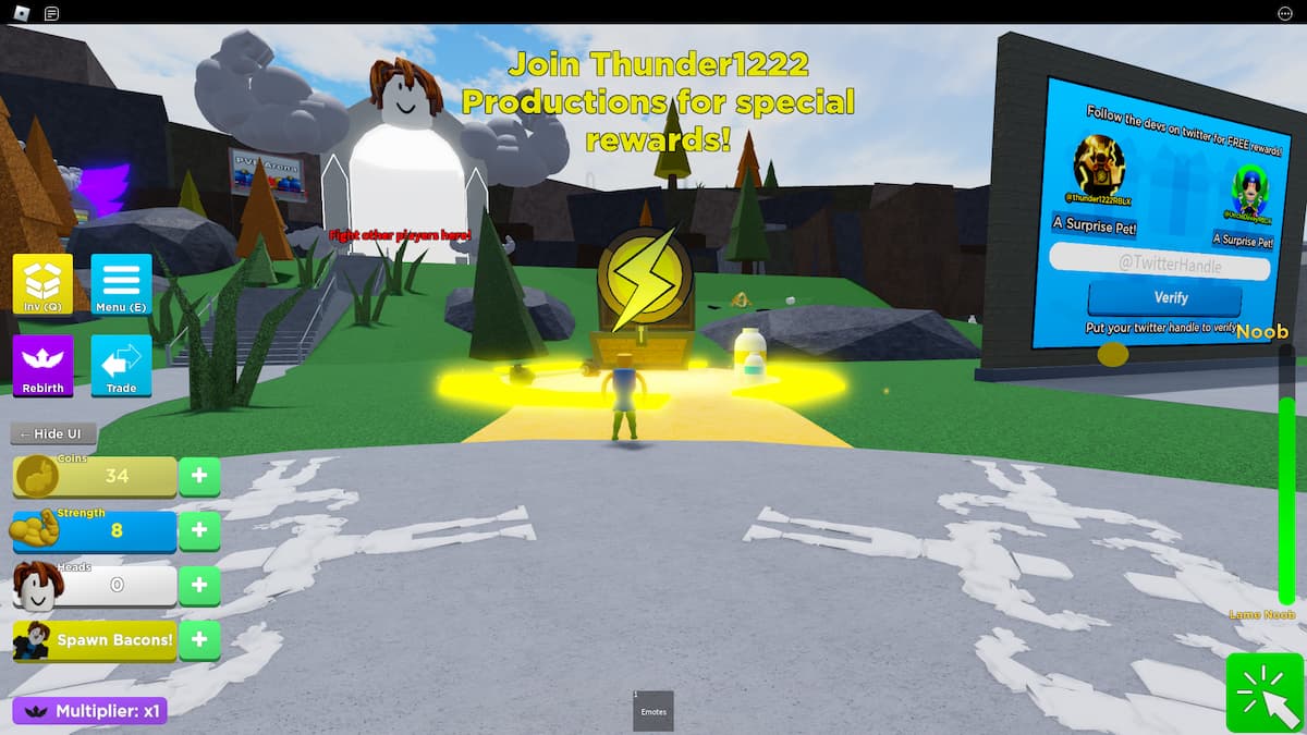 Roblox Mega Noob Simulator codes (March 2023) Gamepur