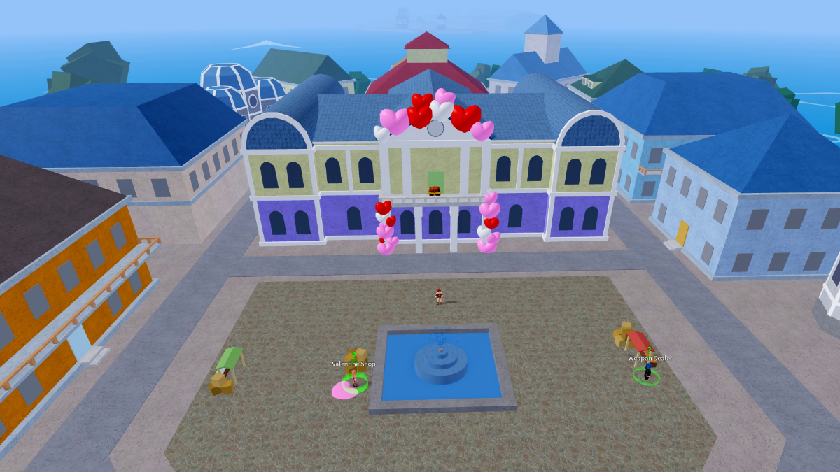 The Saw spawn location in Roblox Blox Fruits