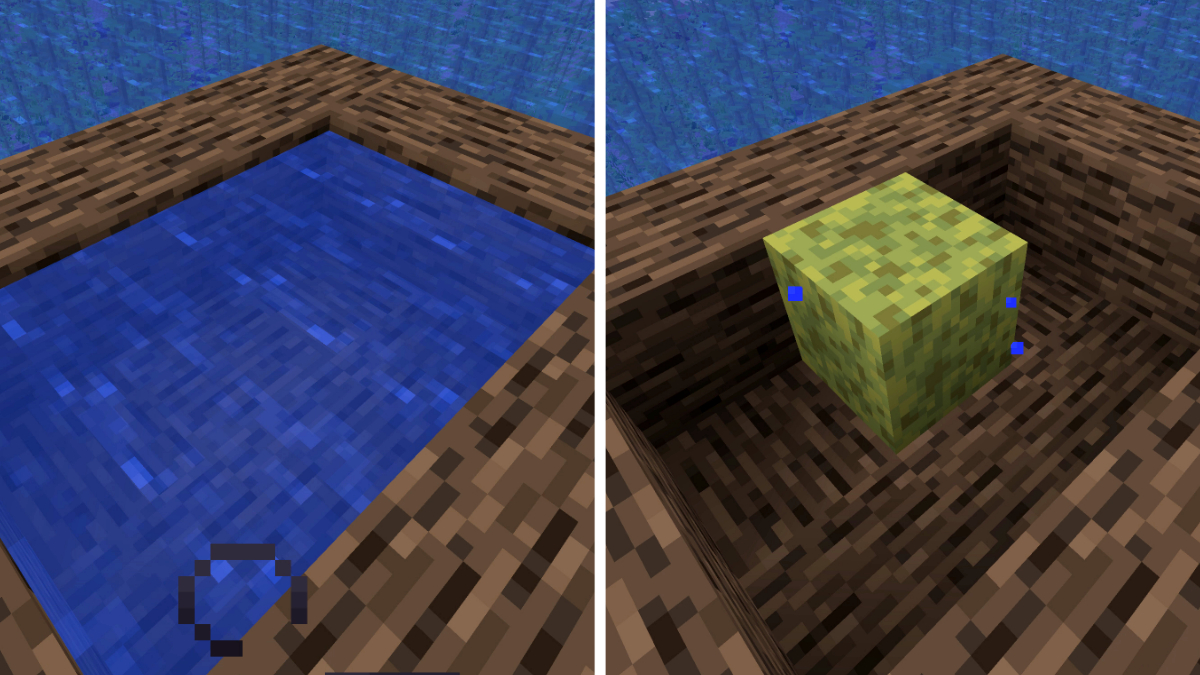 How to get a sponge in Minecraft Gamepur