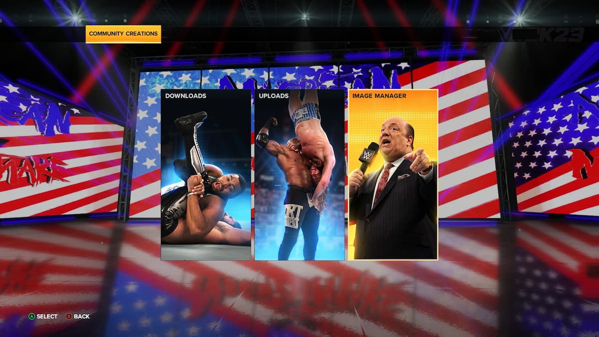 How to upload custom images and renders in WWE 2K23 - Gamepur