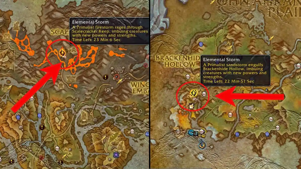 How often are there elemental storms in World of Warcraft: Dragonflight?  Elemental Storm Timers – Game News