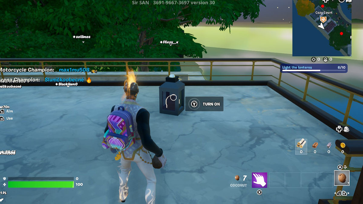 Fortnite Lantern Fest Tour Island Event Every Lantern Location Gamepur