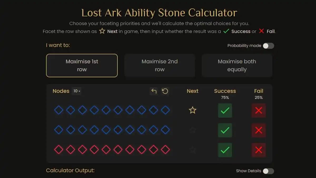 The Best Ability Stone Calculator for Lost Ark, and How to Use It
