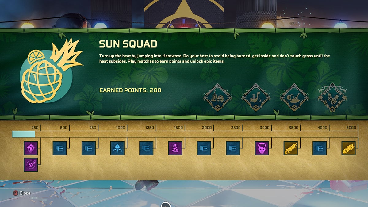 How to earn points in the Apex Legends Sun Squad Collection event - video games