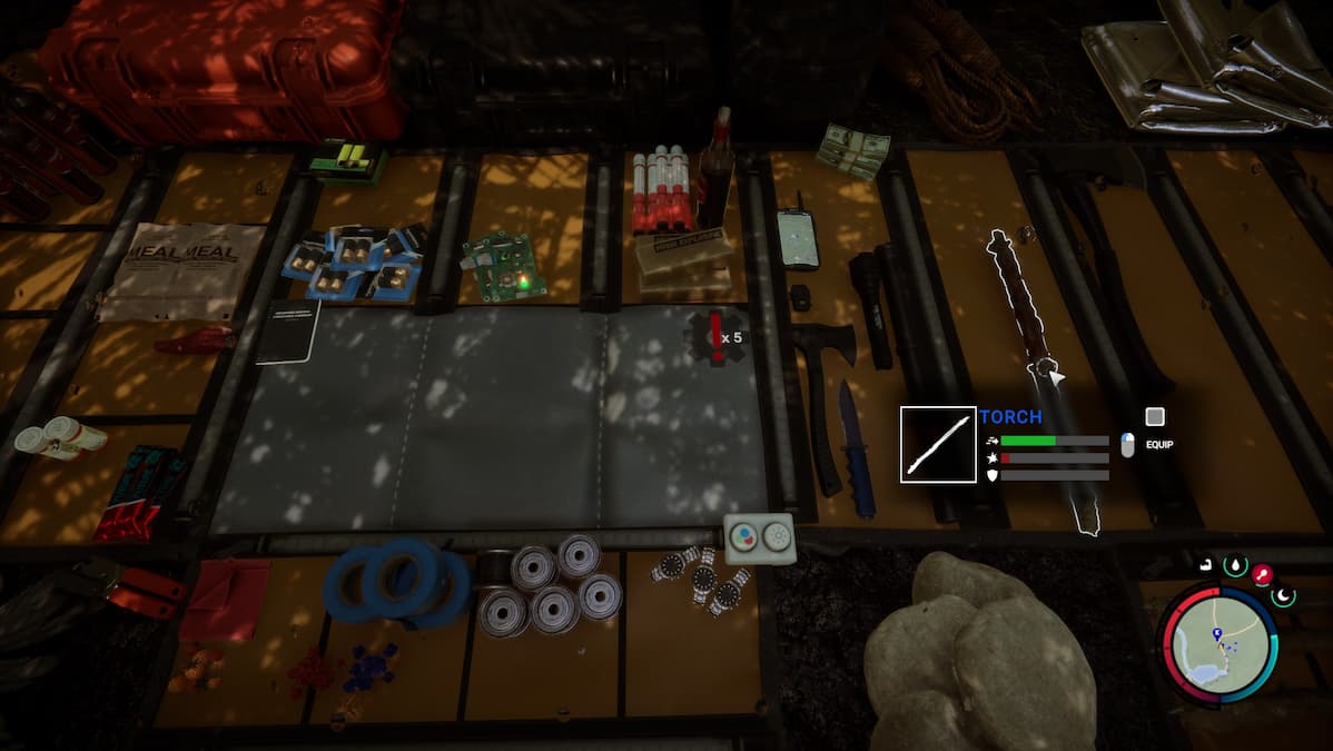 How to make a Torch in Sons of the Forest Gamepur