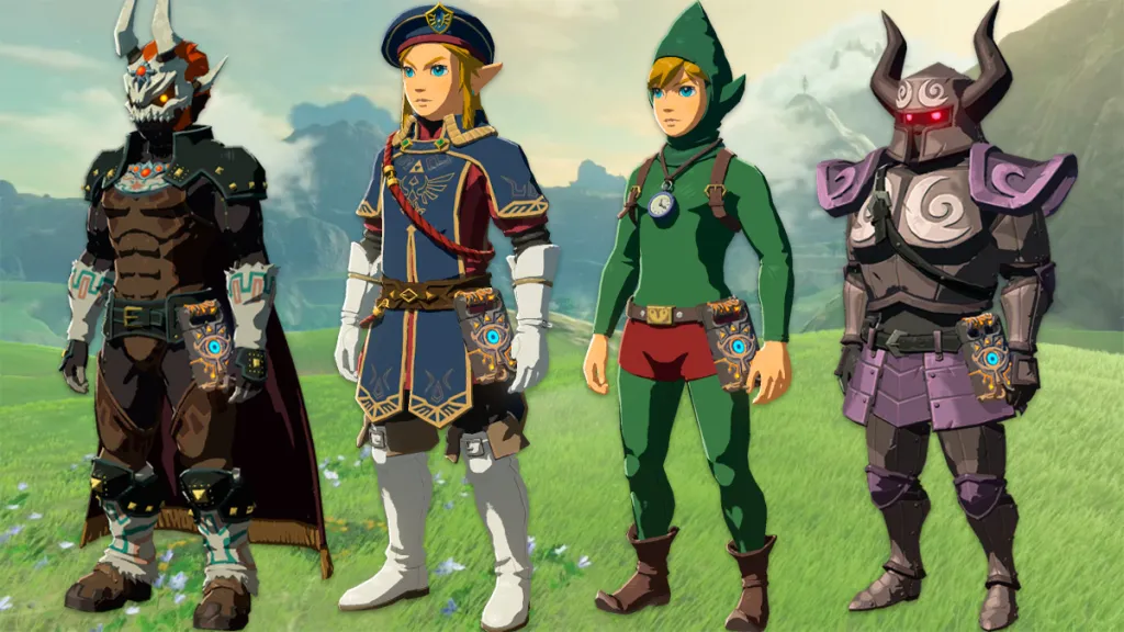 The Legend of Zelda: Breath of the Wild - All Types of Clothing