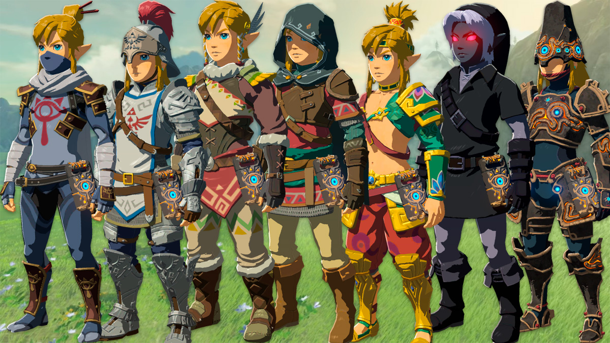 The Legend of Zelda Breath of the Wild All Types of Clothing & How