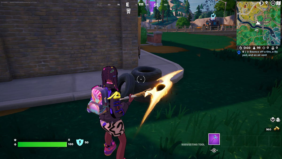 Fortnite Chapter 4 Season 2 How to Bounce Off Tires, Lily Pads & Air