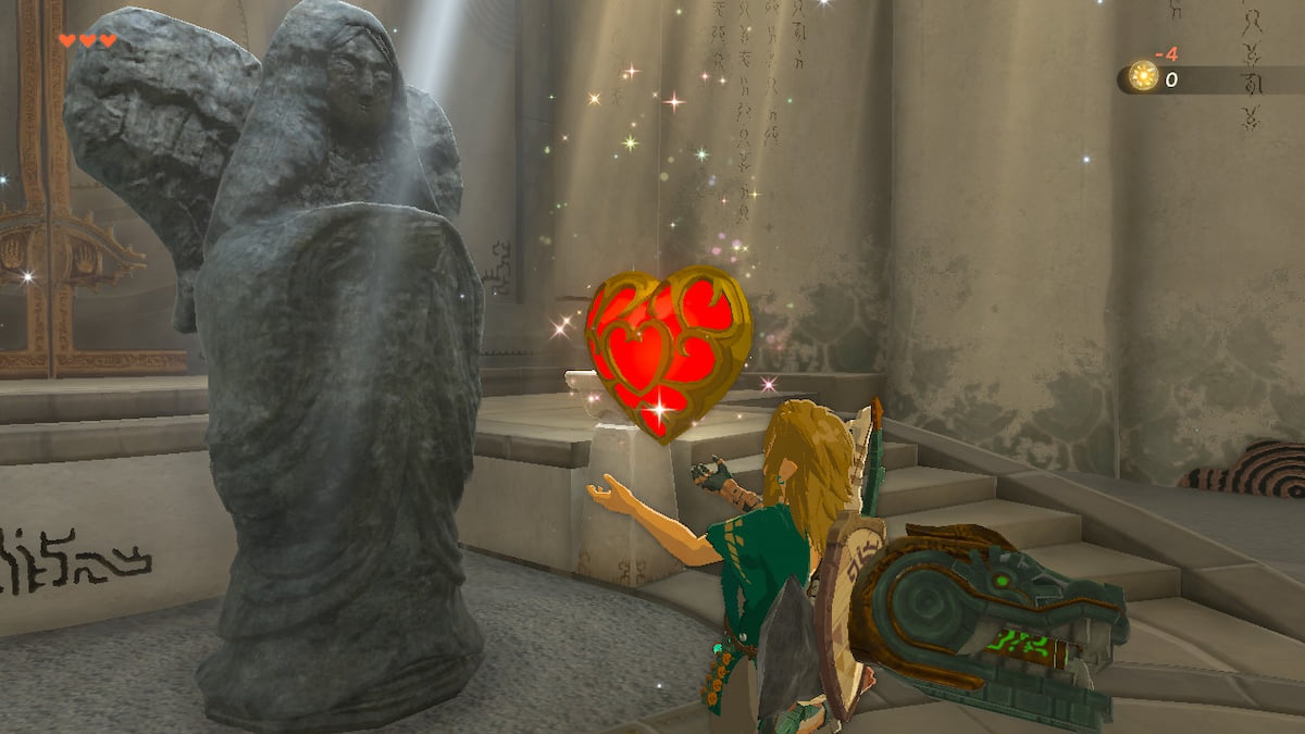 Tears of the Kingdom All Heart Container Upgrades & Goddess Statues