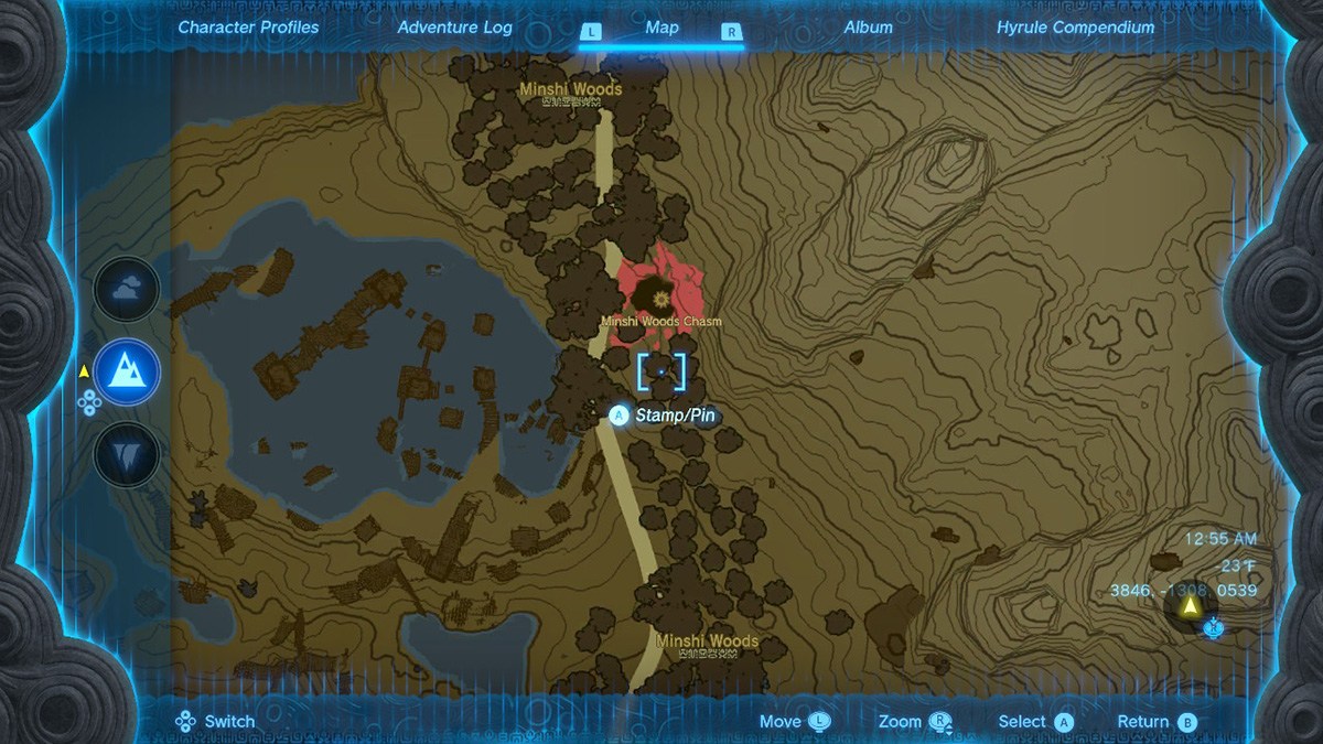 Tear Lost Tears of the Kingdom - How to Find & Enter the Lost Woods - Gamepur