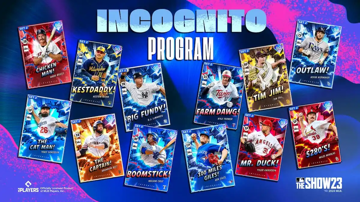 MLB The Show 23: Incognito Series Program Guide