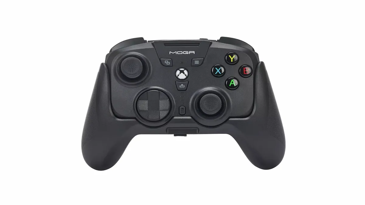 The Mega XP-2 Wireless controller in its complete form