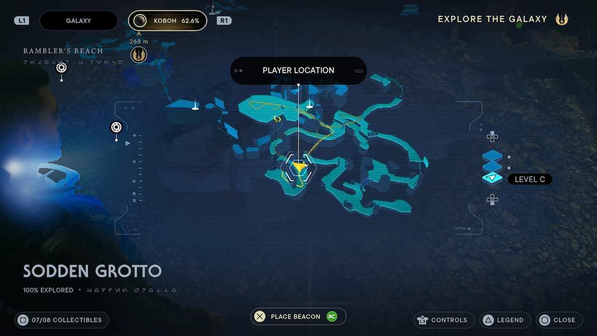 Grotto Star Star Wars Jedi: Survivor - All Sodden Grotto Collectibles & Where to ...