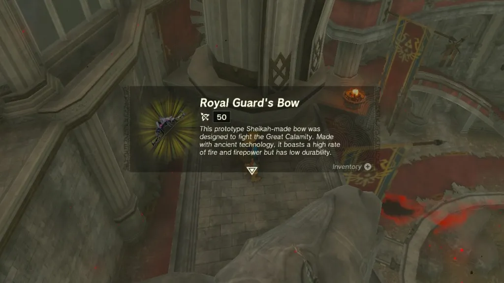 Tears of the Kingdom Royal Guard Bow
