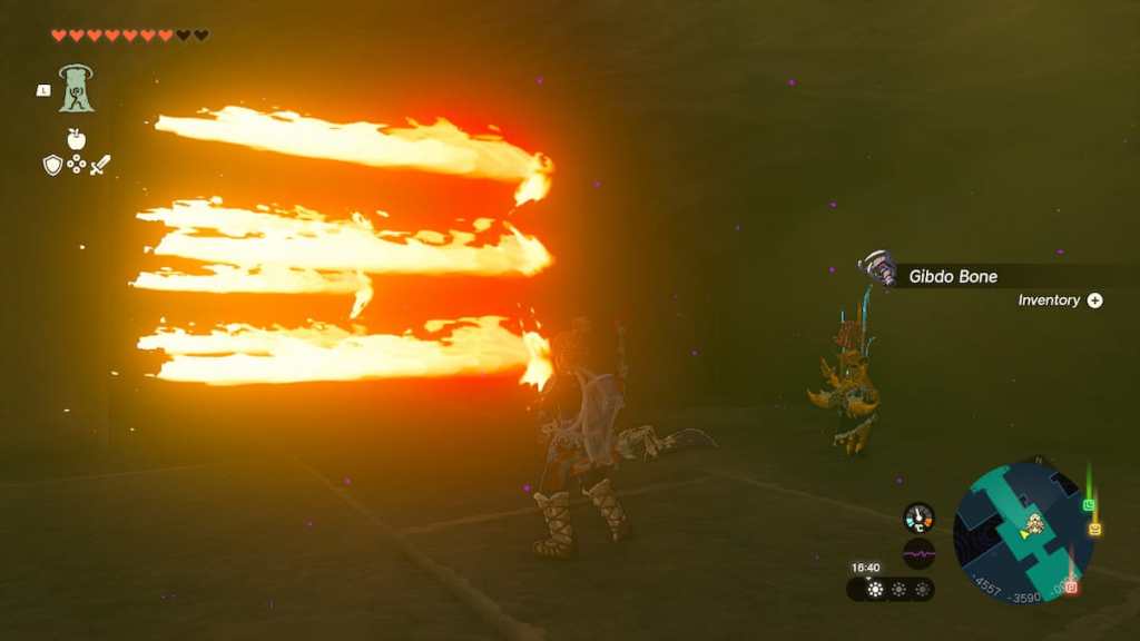 The Legend of Zelda Tears of the Kingdom Lightning Temple 2 Flame Trap
