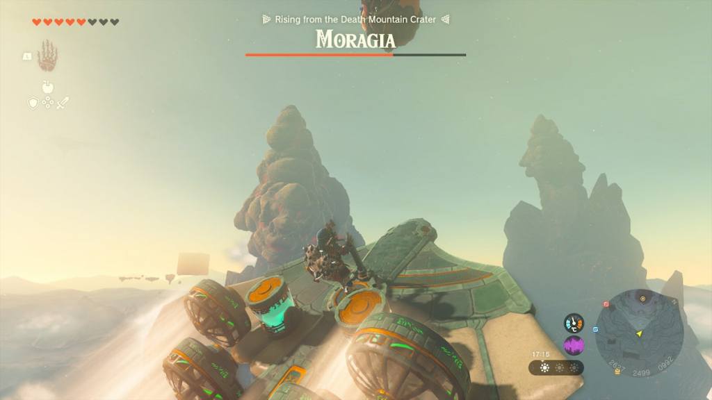 Moragia boss fight flying The Legend of Zelda Tears of the Kingdom 2