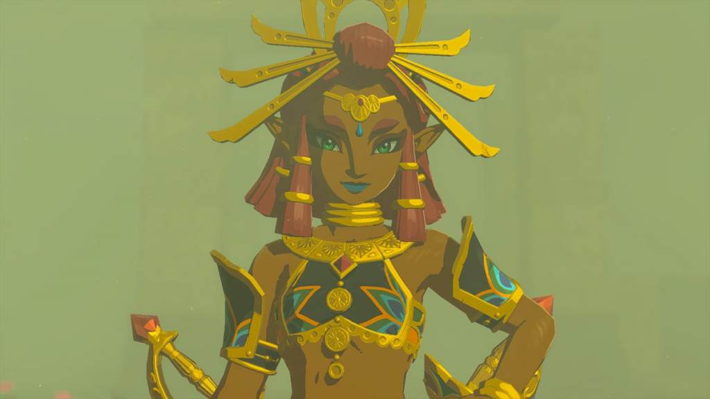 Riju of the Gerudo Tribe in The Legend of Zelda: Tears of the Kingdom