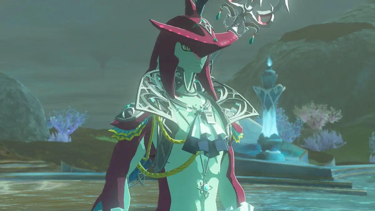 Sidon from The Legend of Zelda Tears of the Kingdom