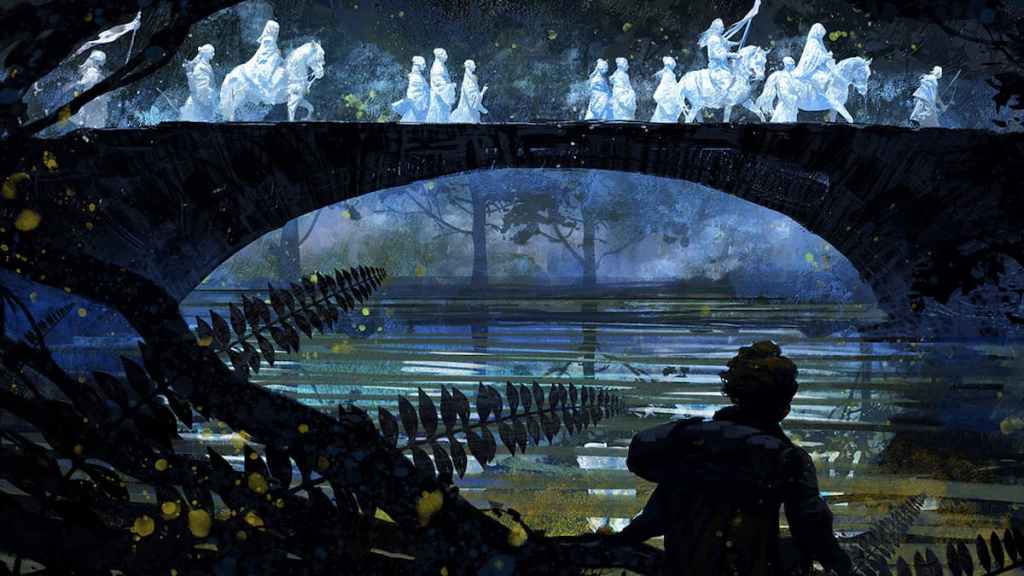 A bridge in The Lord of the Rings Roleplaying Game