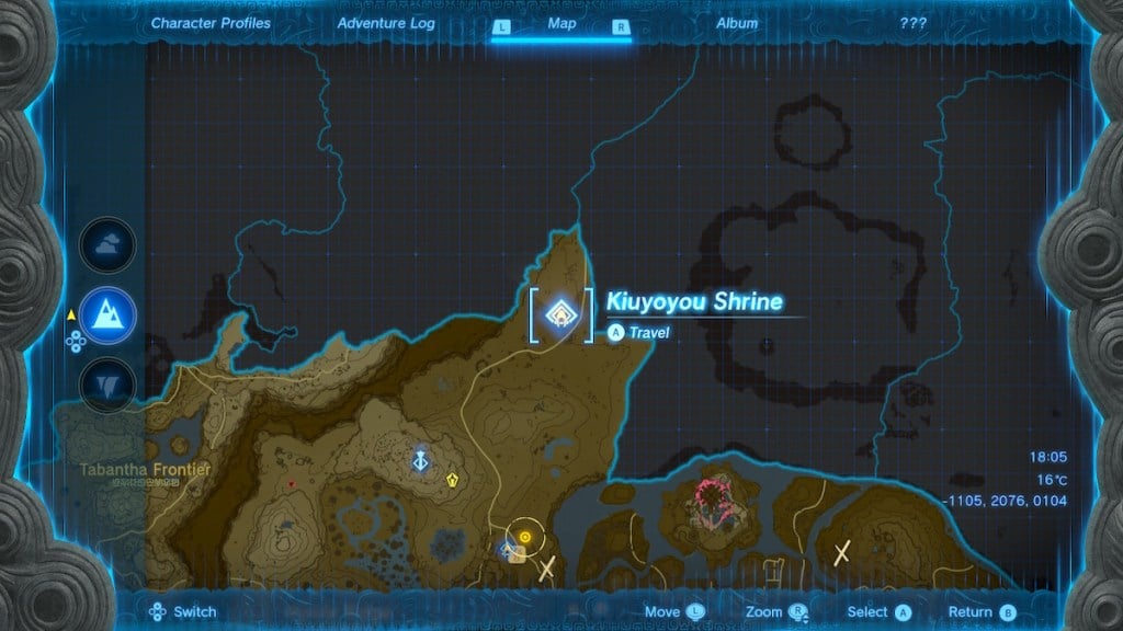 Zelda_The_Kiuyoyou_Shrine_Location