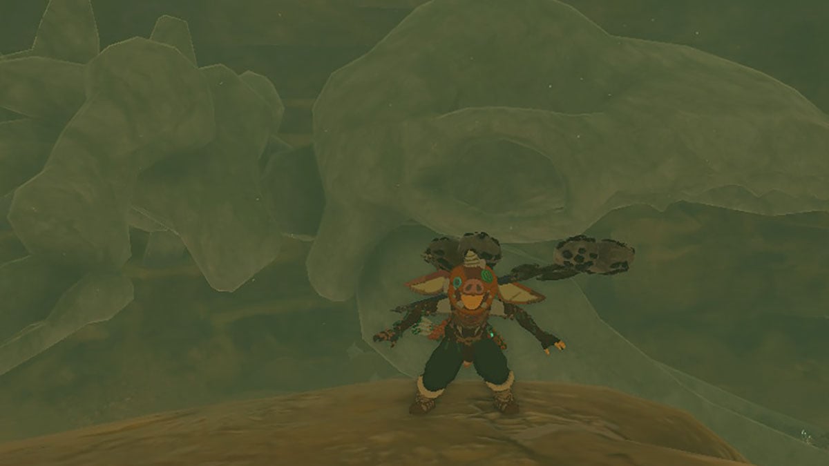 link-standing-in-front-of-gerudos-colossal-fossil-in-the-legend-of-zelda-tears-of-the-kingdom