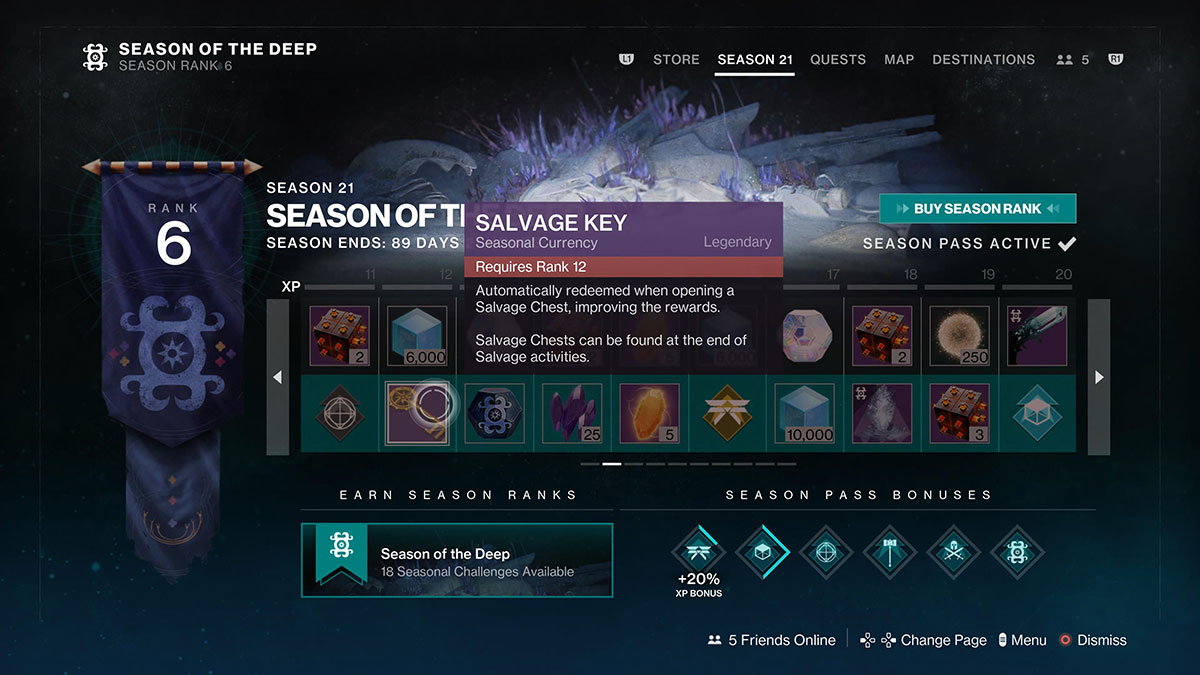 Destiny 2 Salvage and Deep Dive Key Uses & How to Get Them