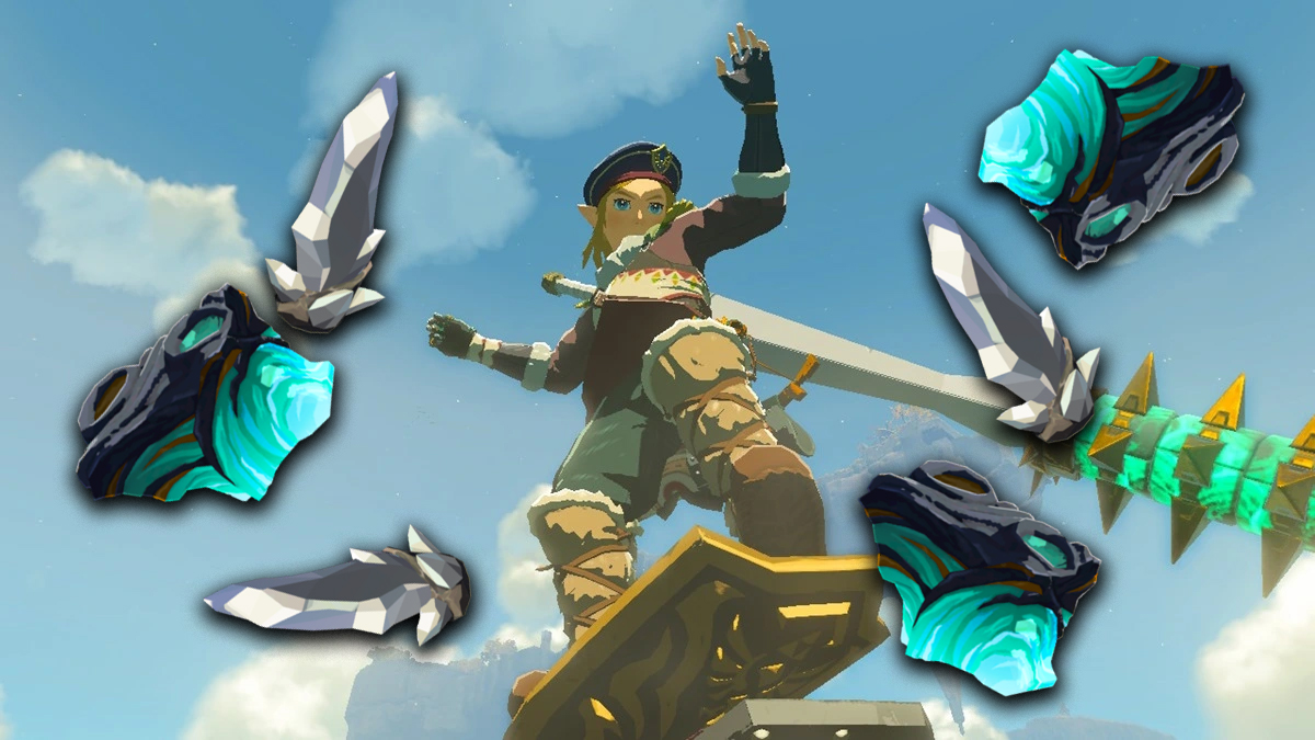 Tears of the Kingdom Item Duplication Glitch Shield Jump in TotK