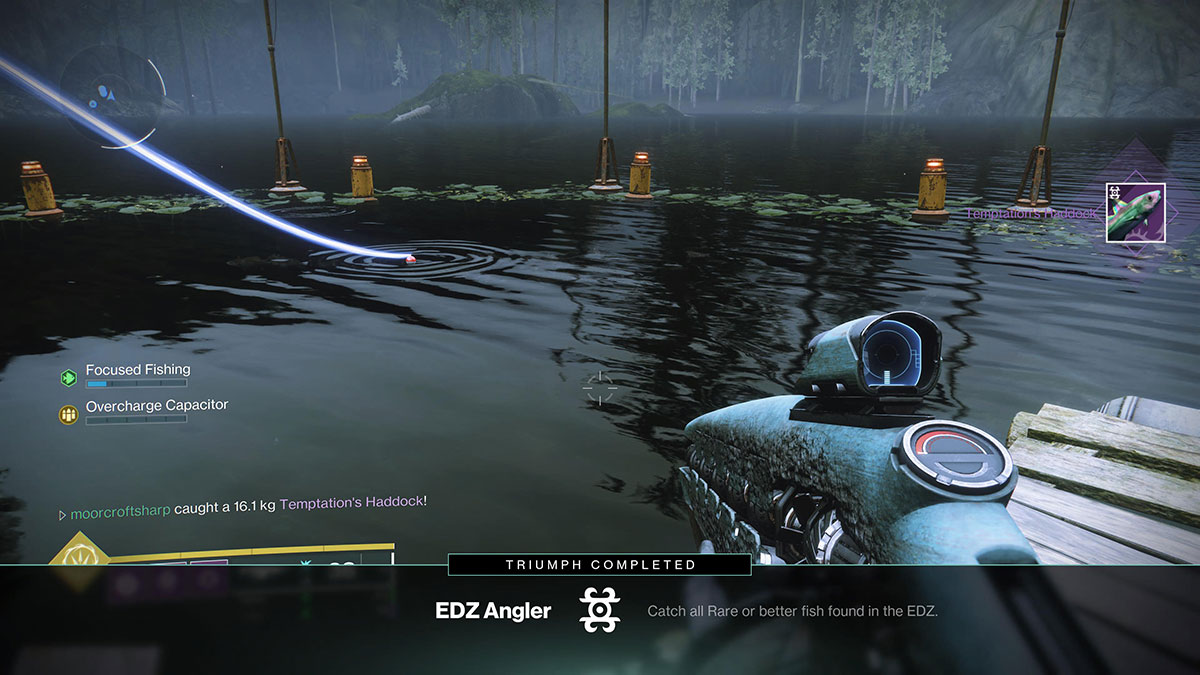 Destiny 2 Fishing Guide How To Fish, All Locations & Focused Fishing