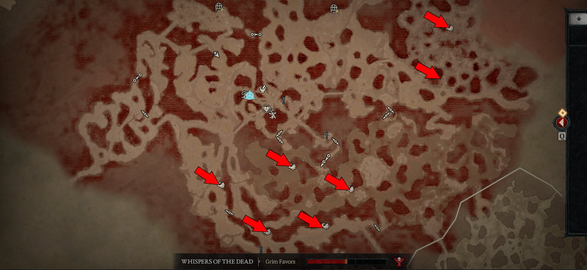 Diablo 4 All Tortured Gift of Mystery locations! The world of